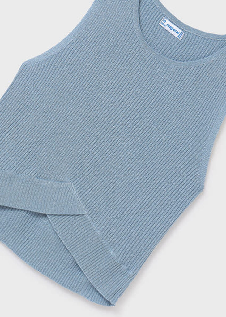 Mayoral 6039 Ribbed top 017 Lake