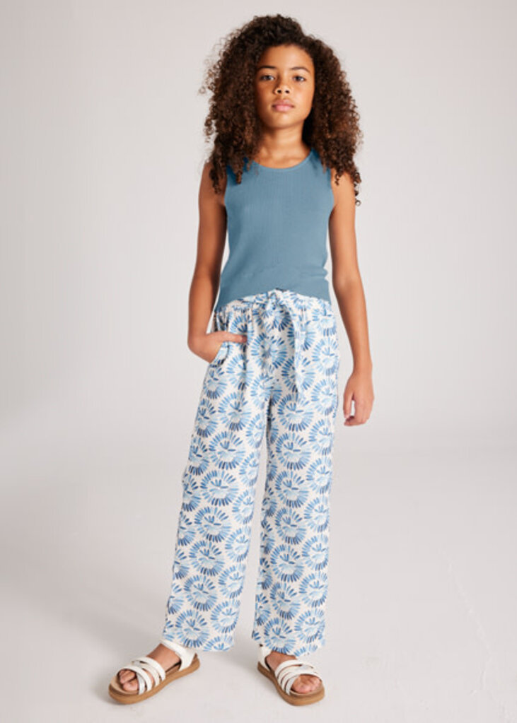 Mayoral 6039 Ribbed top 017 Lake
