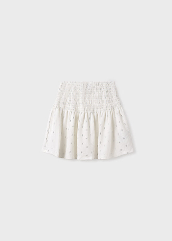 Mayoral 6971 Printed skirt 075 Natural