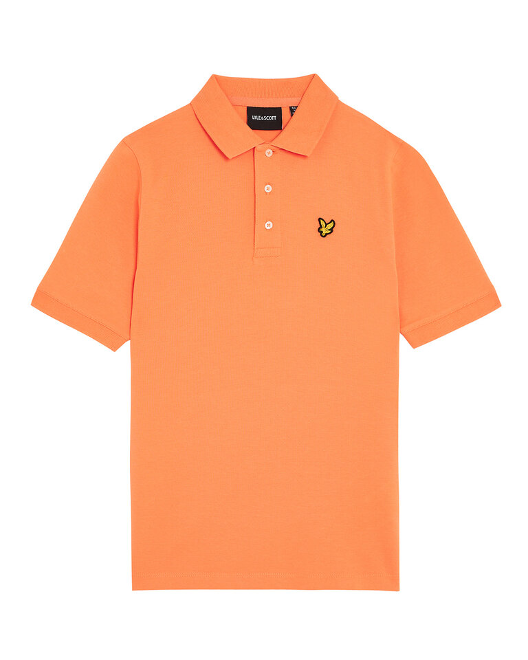 Lyle & Scott SPB2000V Plain polo shirt X573 orange