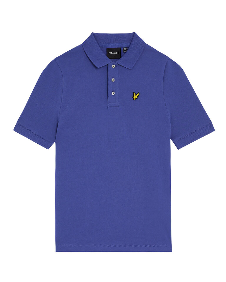 Lyle & Scott SPB2000V Plain polo shirt X578 blu