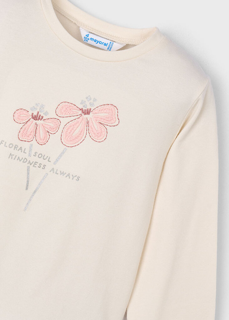 Mayoral 178 L/s basic t-shirt 010 macchiato