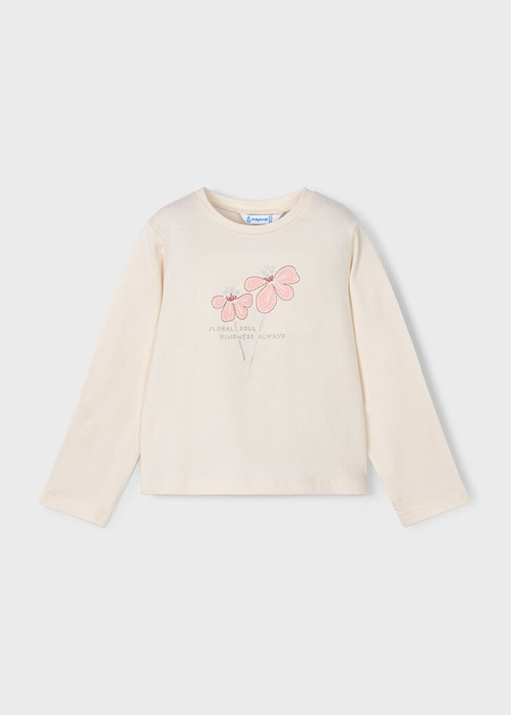 Mayoral 178 L/s basic t-shirt 010 macchiato