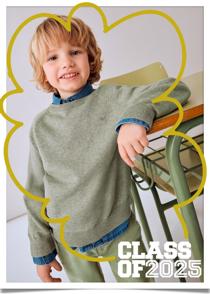 Mayoral 323 Basic cotton jumper w/round 010 pistaschio