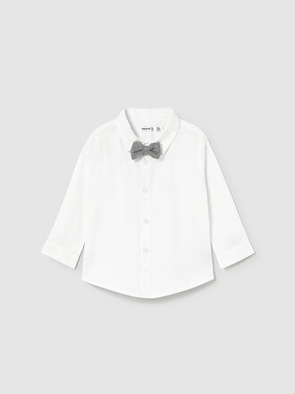 Mayoral 2111 L/s dressy shirt 055 ivory