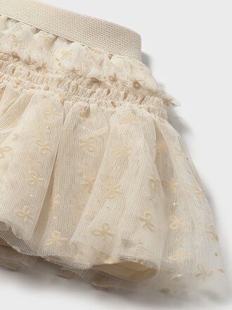 Mayoral 2901 Tulle skirt 020 almond