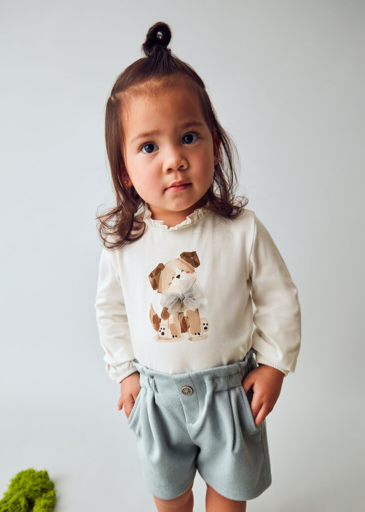 Mayoral 2261 Twill shorts 015 blue bell