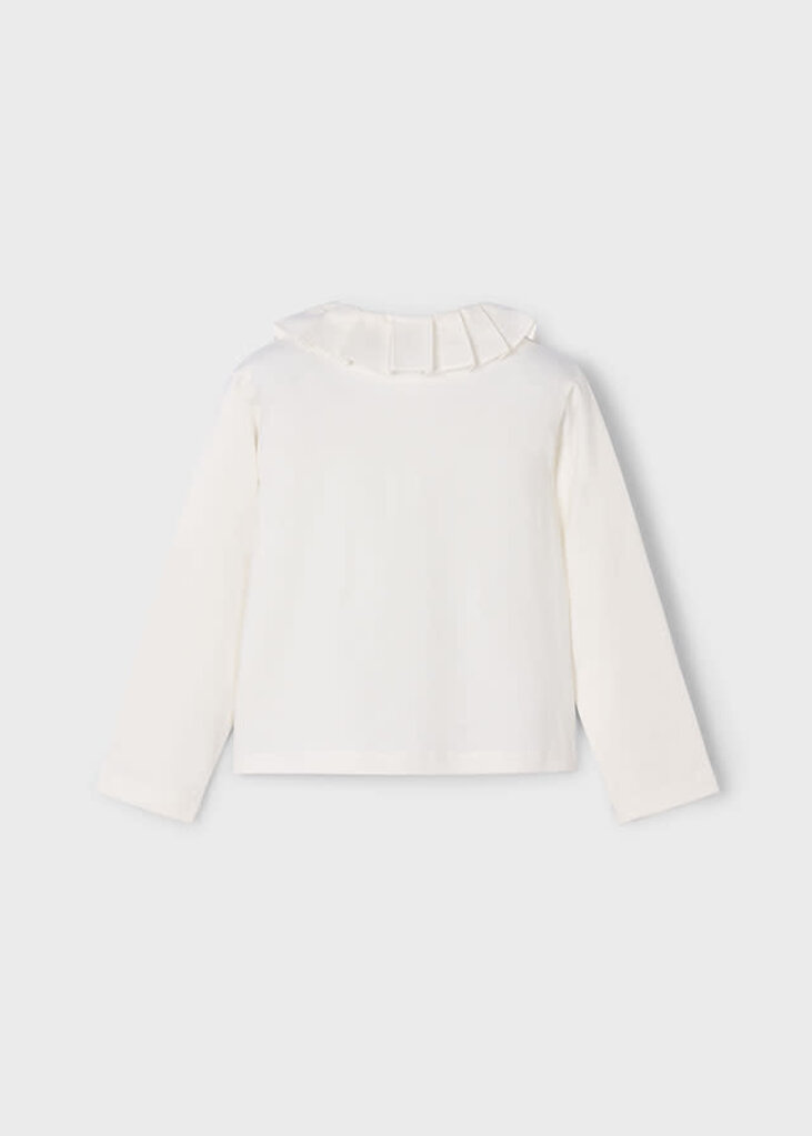 Mayoral 131 L/s basic polo 082 cream