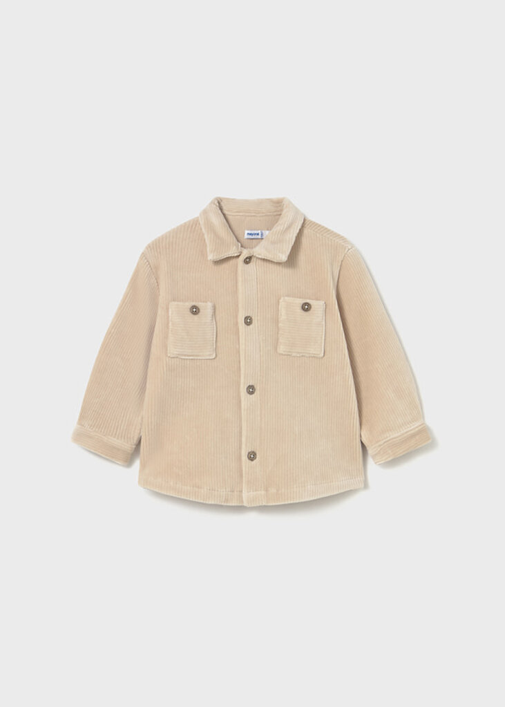 Mayoral 2105 Knit overshirt 051 cereal
