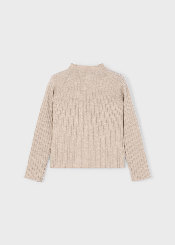 Mayoral 4001 Rib turtleneck 042 toffee