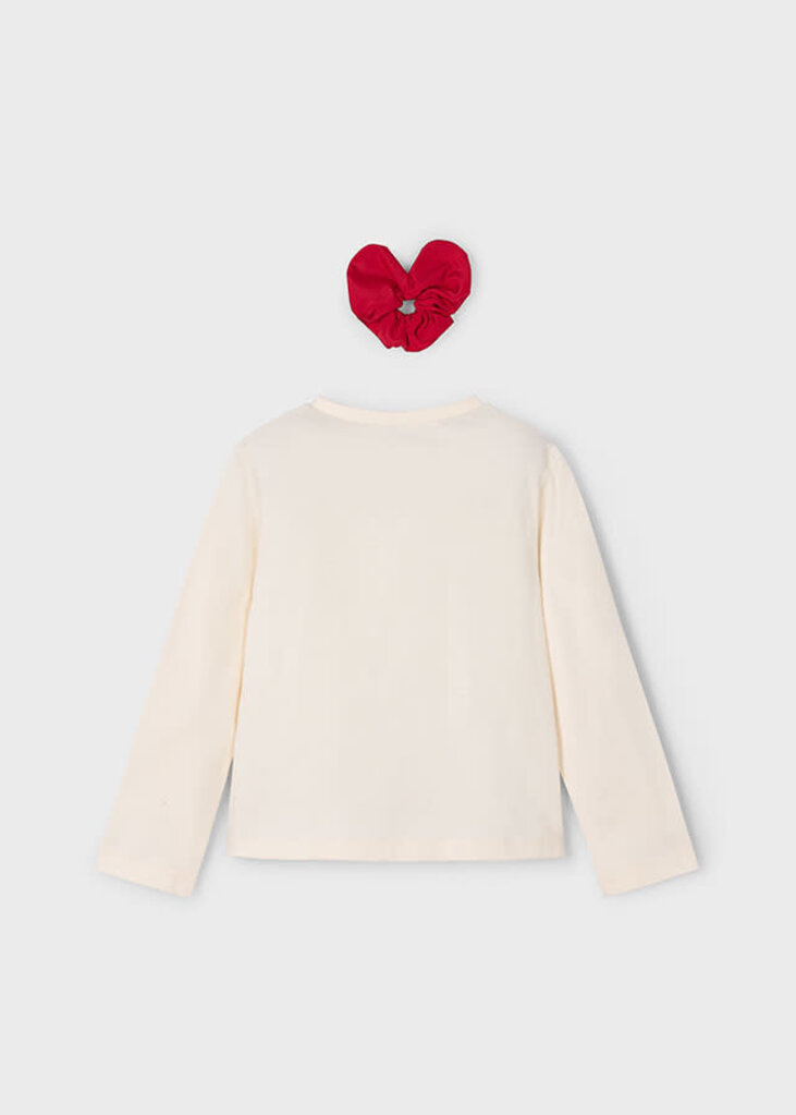 Mayoral 4008 L/s t-shirt 060 macchiato