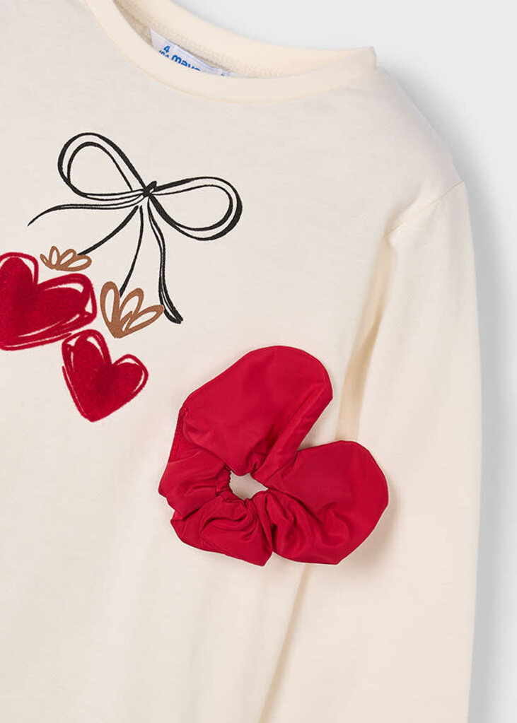 Mayoral 4008 L/s t-shirt 060 macchiato