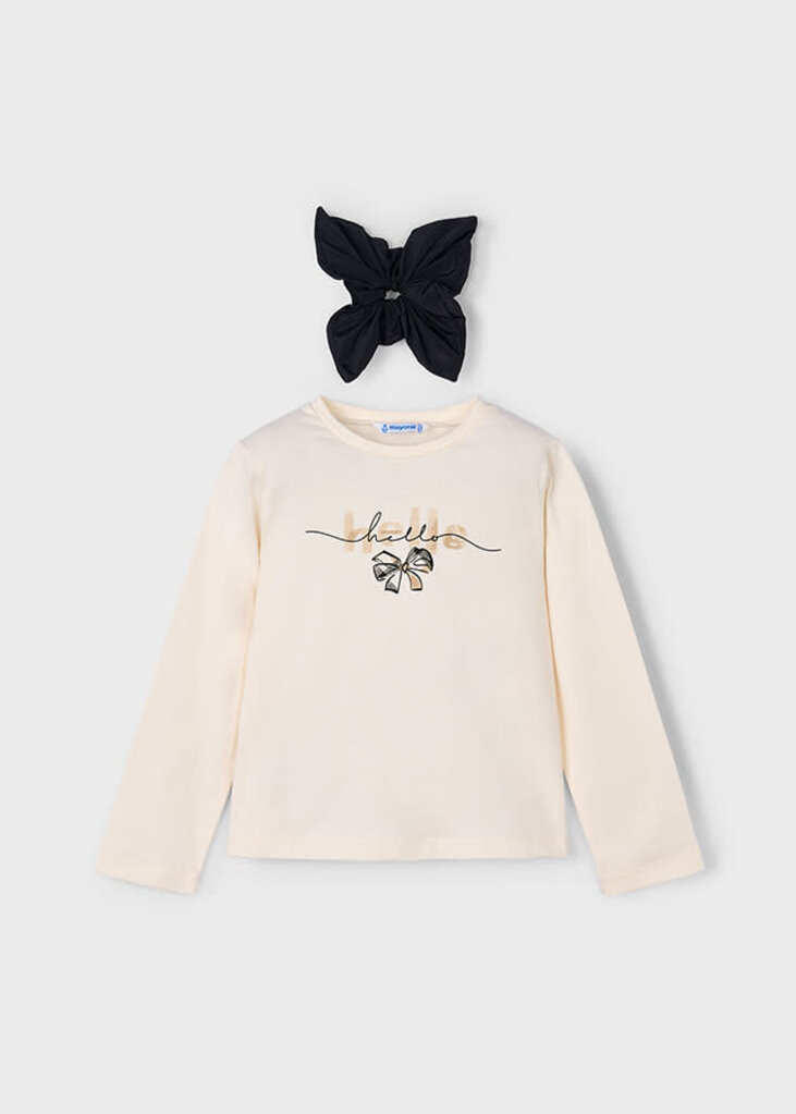 Mayoral 4008 L/s t-shirt 059 macchiato