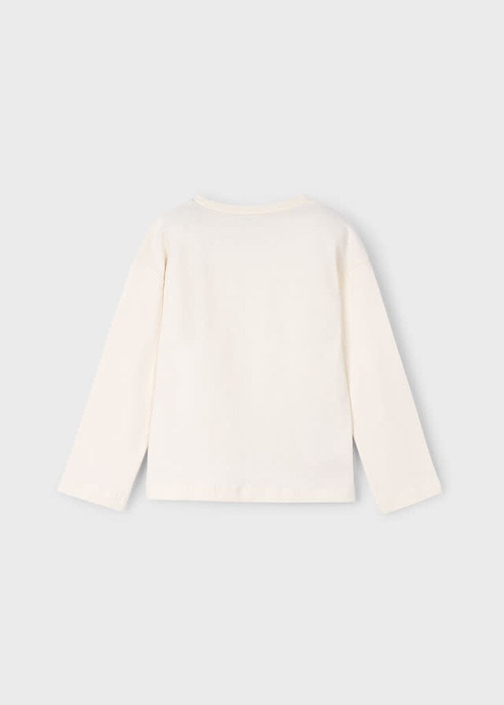Mayoral 4010 L/s t-shirt 071 macchiato