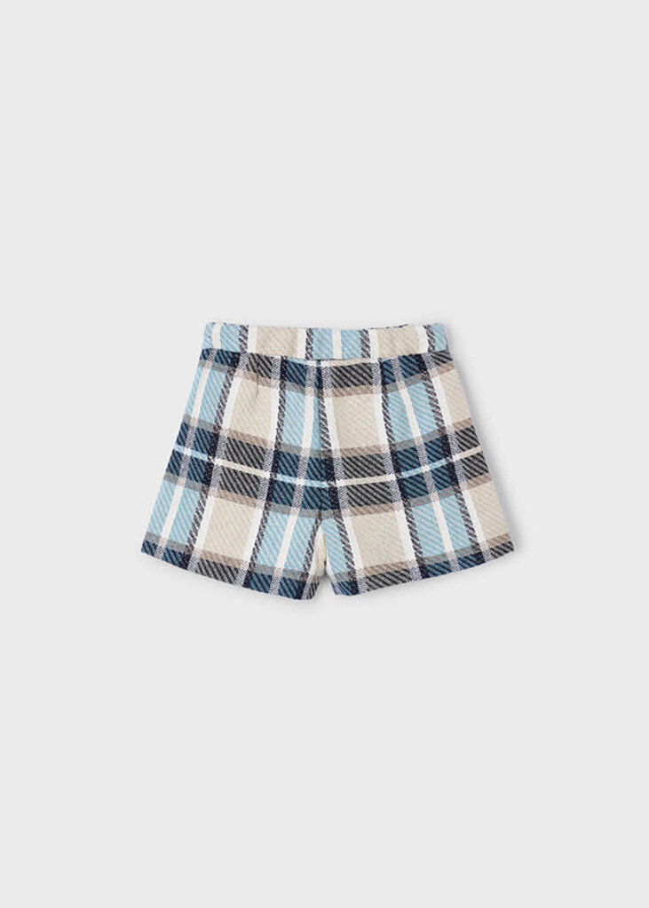 Mayoral 4225 Plaid shorts 040 navy