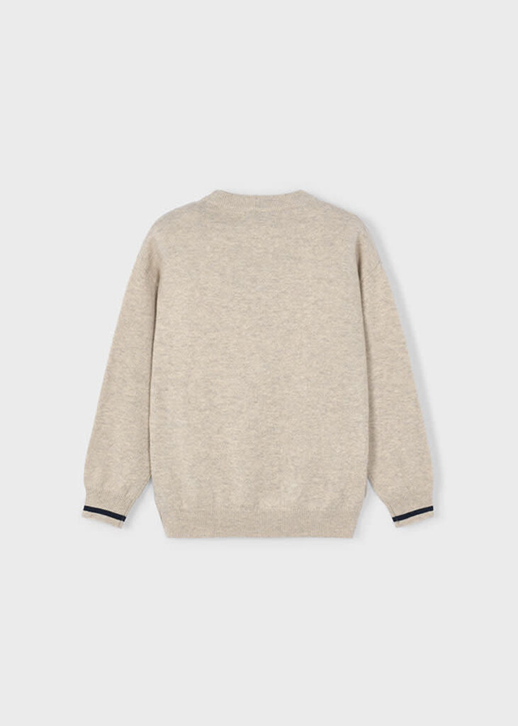 Mayoral 4372 Embossment sweater 078 chai
