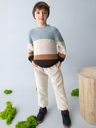 Mayoral 4568 Corduroy joggers 063 froth