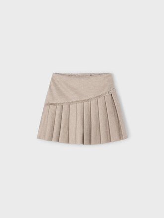 Mayoral 4909 Pleated knit skort 010 col. Mole
