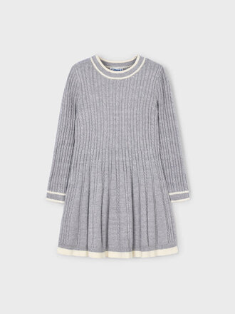 Mayoral 4920 Knit dress 034 silver