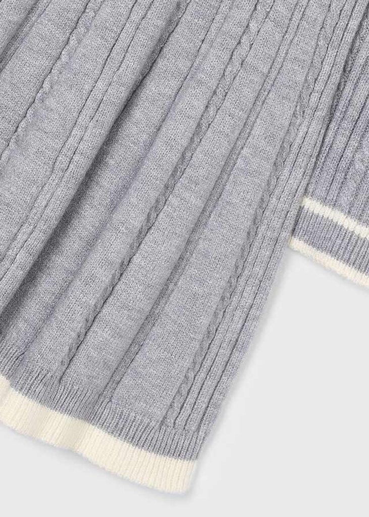 Mayoral 4920 Knit dress 034 silver