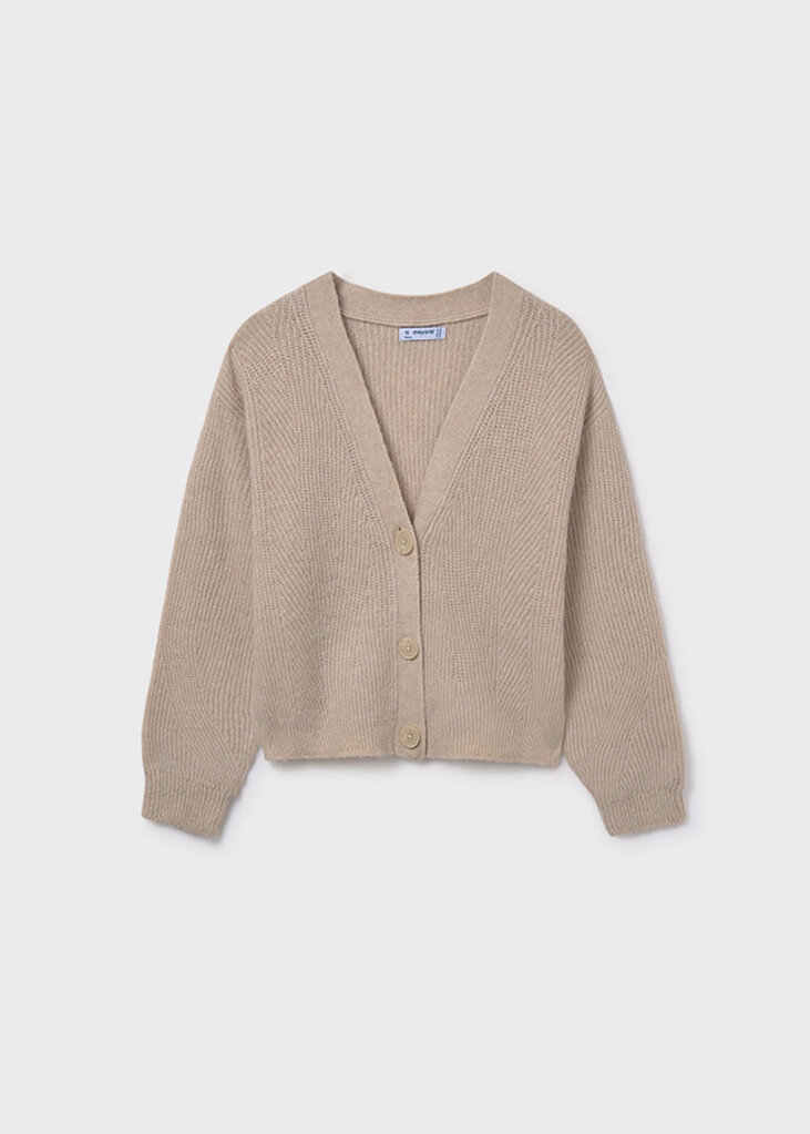 Mayoral 7317 Knitting cardigan 050 sesame
