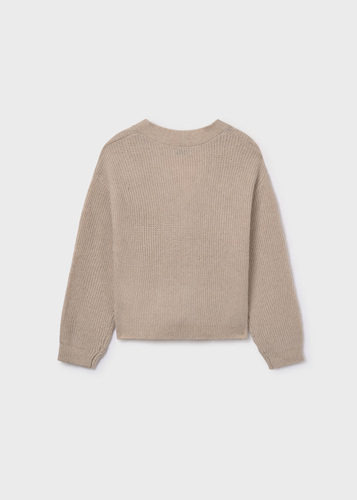 Mayoral 7317 Knitting cardigan 050 sesame