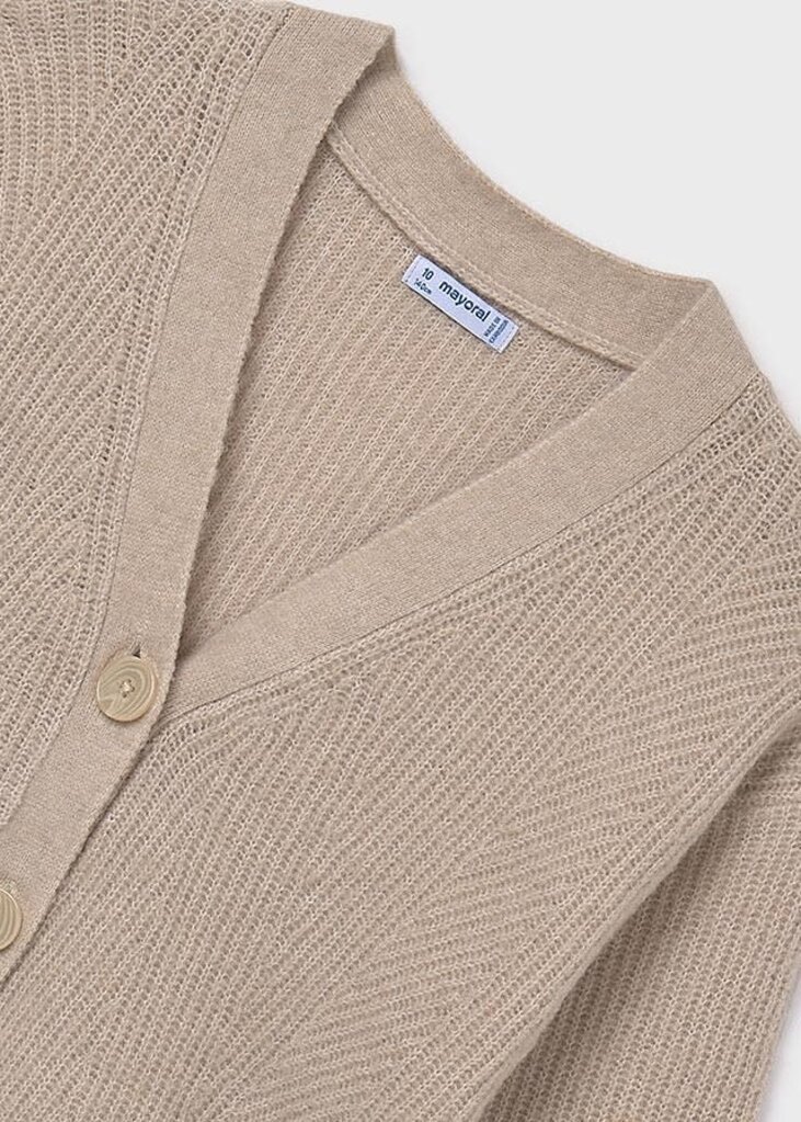 Mayoral 7317 Knitting cardigan 050 sesame