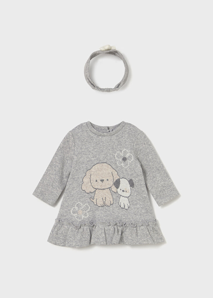 Mayoral 2809 Knit dress 014 steam