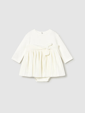 Mayoral 2812 Matched romper 023 natural