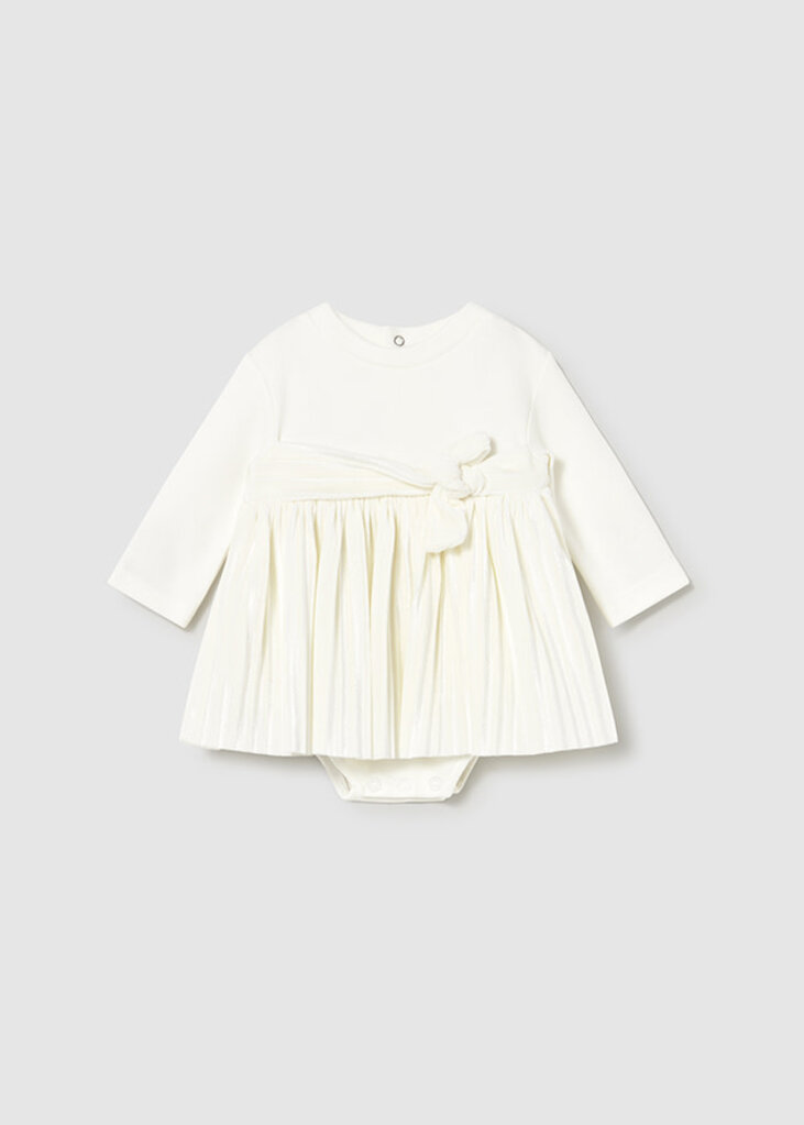 Mayoral 2812 Matched romper 023 natural