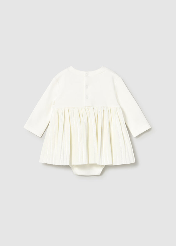 Mayoral 2812 Matched romper 023 natural