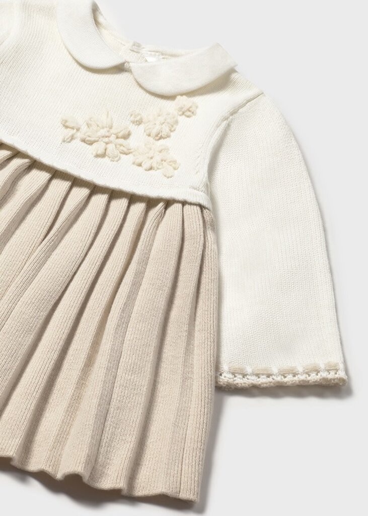Mayoral 2804 Knit dress 026 Soy