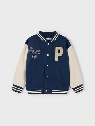 Mayoral 4424 Varsity jacket 071 blue