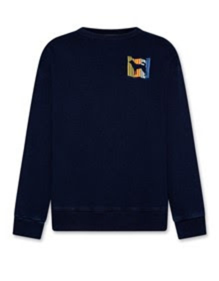 Ao76 225-2110-382 oscar sweater denim jindo 1003 wash rinse
