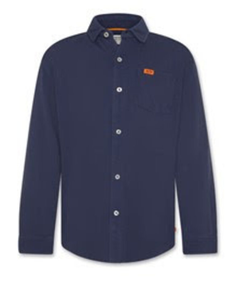 Ao76 225-2316-210 dan shirt pique 760 indigo