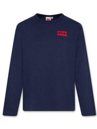 Ao76 225-2065-109 ben t-shirt pingpong 760 indigo