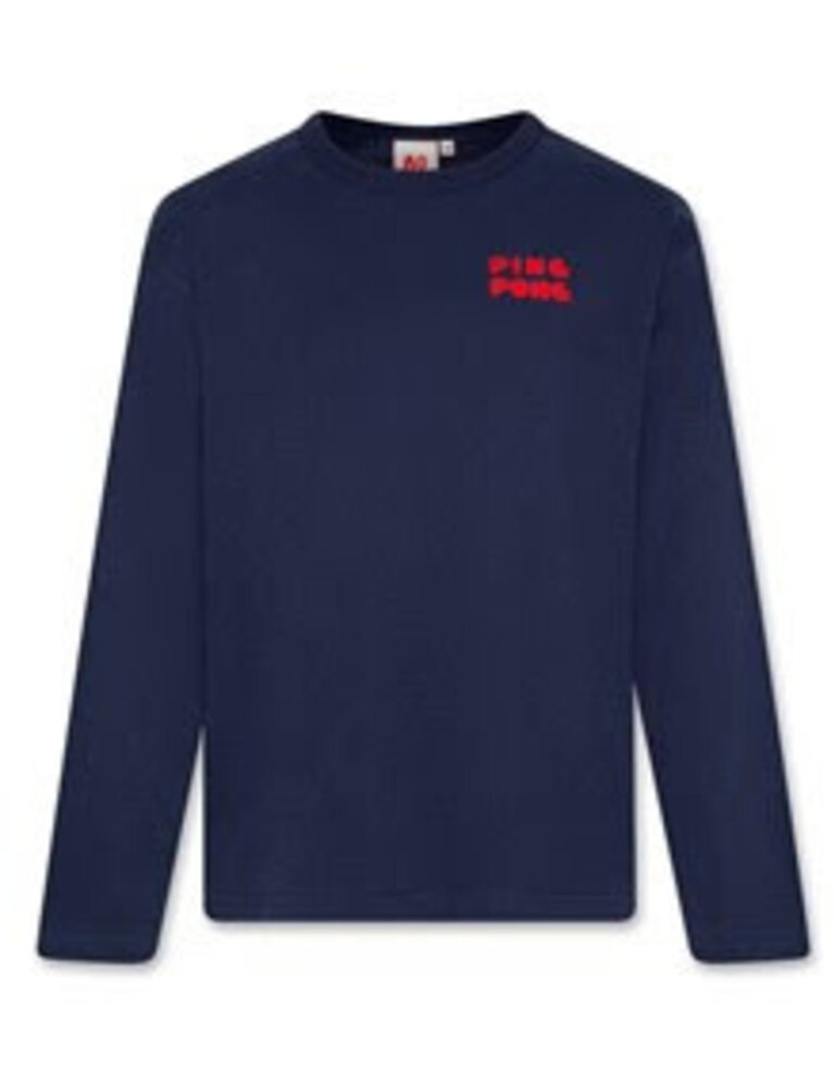 Ao76 225-2065-109 ben t-shirt pingpong 760 indigo