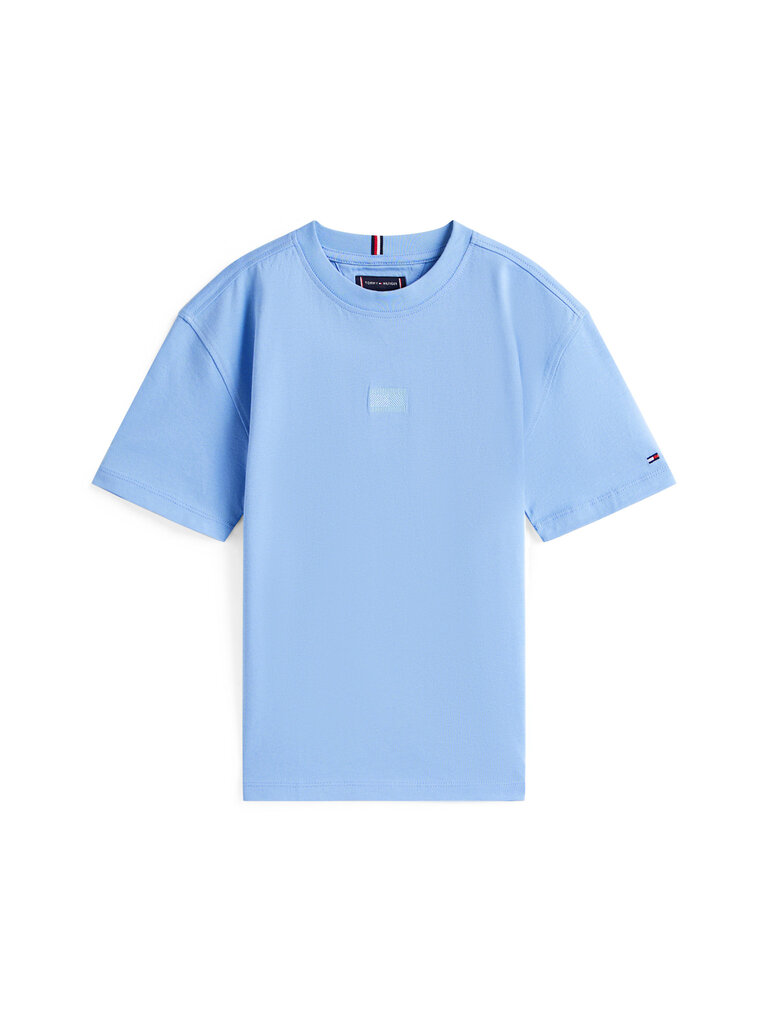 Tommy Hilfiger KB09727 Tonal flag emb T-shirt s/s C14 cloudy blue
