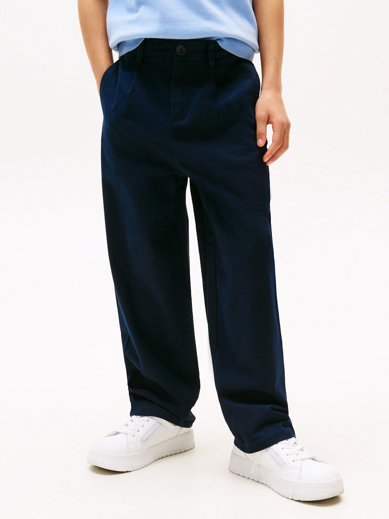 Tommy Hilfiger KB09780 Pleated chino pant C1G dark navy