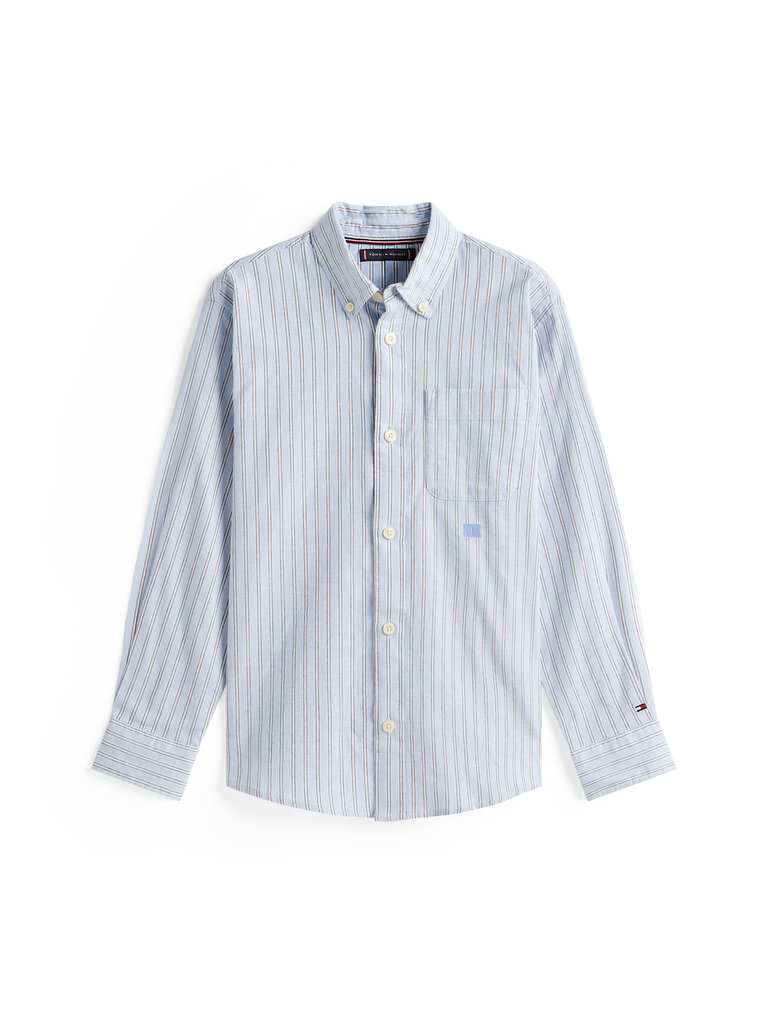 Tommy Hilfiger KB09689 Seasonal multi stripe shirt l/s C10 blue