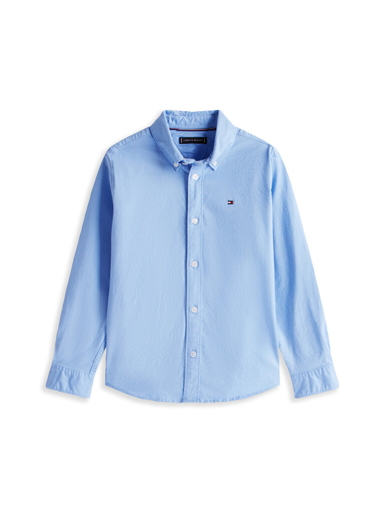 Tommy Hilfiger KB08728 Flag oxford shirt l/s C14 Cloudy blue