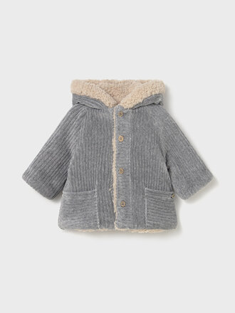 Mayoral 2496 Reversible coat 081 gray