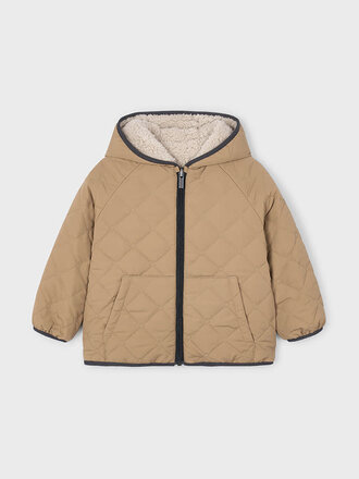 Mayoral 4421 Reversible coat 010 caramel