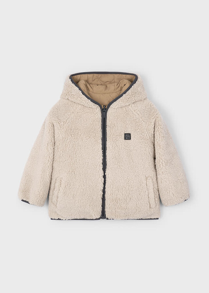 Mayoral 4421 Reversible coat 010 caramel