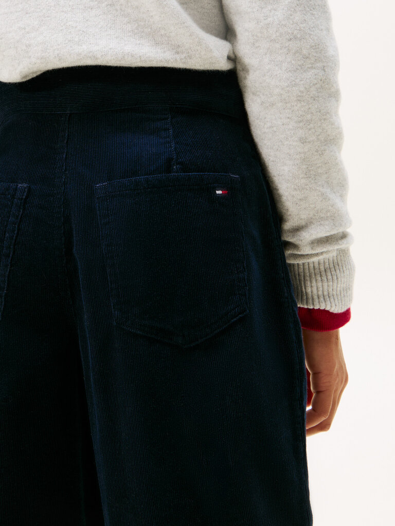 Tommy Hilfiger KG08816 Mabel corduroy pants C1G dark navy