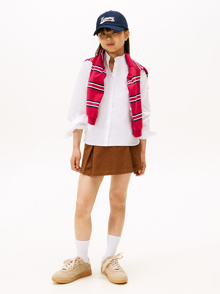 Tommy Hilfiger KG08230 Ruffle collar blouse l/s