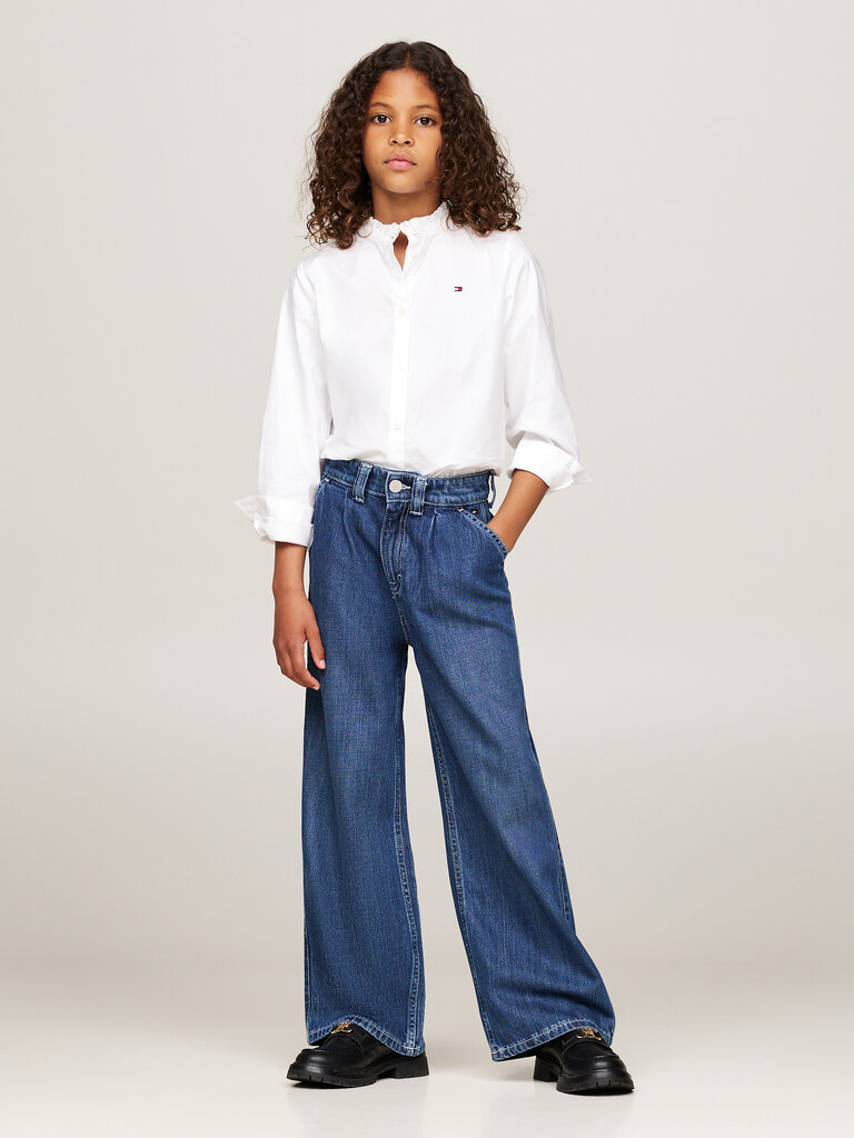 Tommy Hilfiger KG08230 Ruffle collar blouse l/s