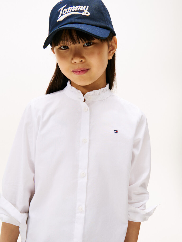 Tommy Hilfiger KG08230 Ruffle collar blouse l/s