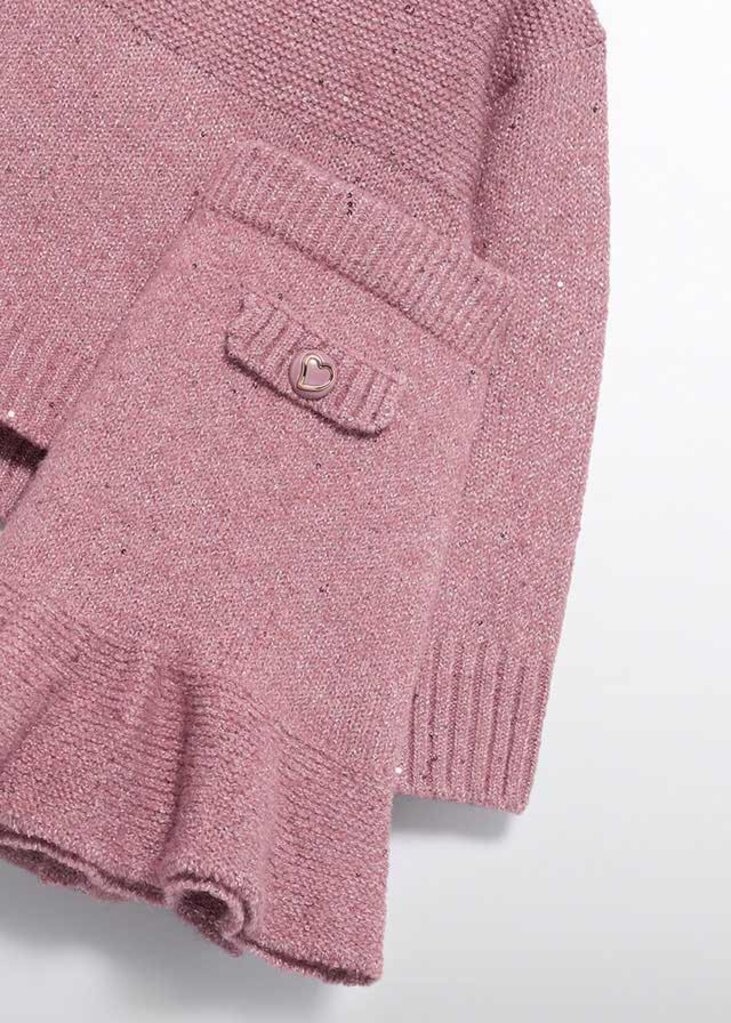 Abel & Lula 5543 Knit skirt set 055 rose