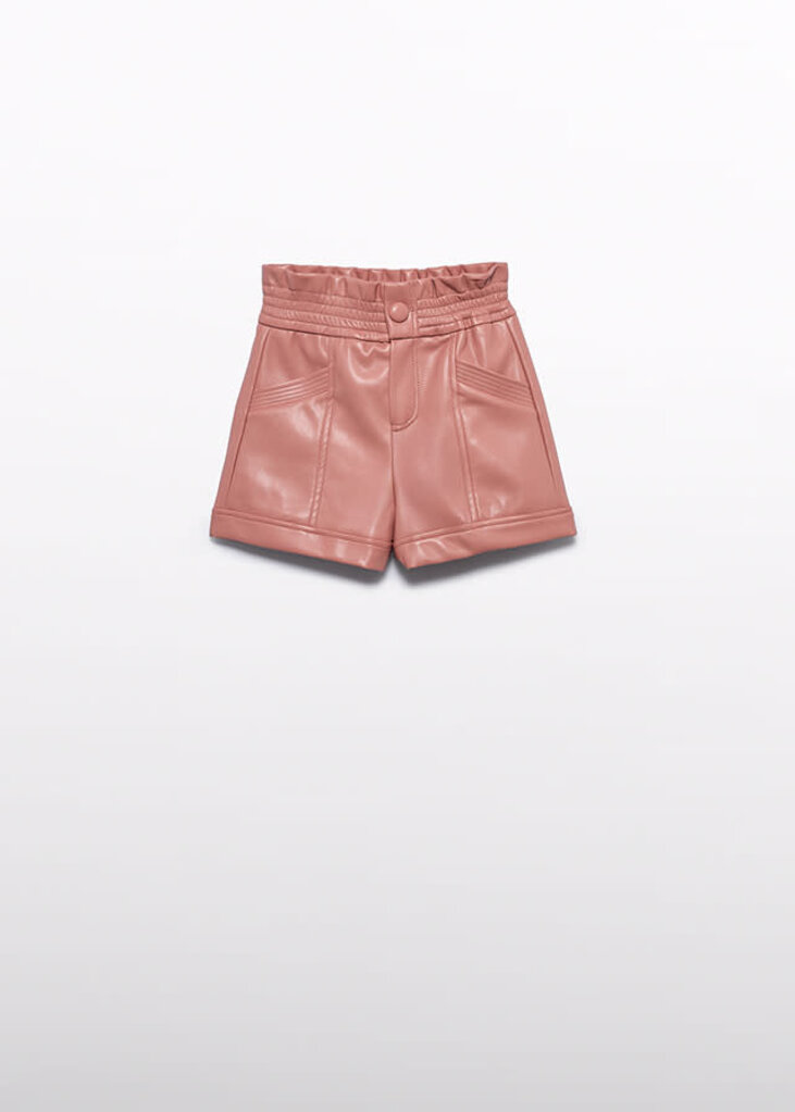 Abel & Lula 5718 Leathered short 063 rose